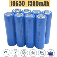 New 18650 Rechargeable Battery 3.7V 1500mAh Rechargeable Lithium-ion Battery Powerful Flashlight Headlight for Medical Equipment