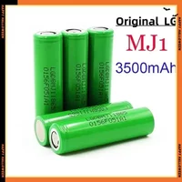 Daweikala 18650 Lithium Battery 3500mAh 3.7v 25A INR18650 MJ1 High Power Power Tool Battery 18650 Rechargeable Battery+Charger