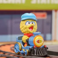 POP MART Sesame Street Vehicle Series Blind Box Guess Bag Mystery Box Toys Doll Cute Anime Figure Ornaments Gift