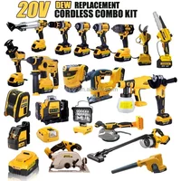 combo kit cordless combo 20-v max lithium ion cordless combos kits power drill tools