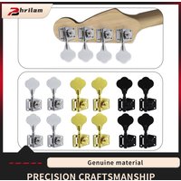 a set Open Electric Bass Tuning Machine Heads Tuner 4R Available golden/Black/Chrome
