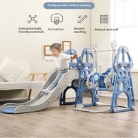 Multifunctional Children Toy Slide Swing Combination Household Baby Climb Prop Indoor Playground Car Shape Slide Toys for Kids
