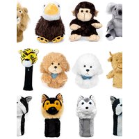 B·C·GOLF Golf Club 1st Wood Cover Plush Animal Design Golf Driver Cover Sport Fitness Fans Supplies Golf Accessories