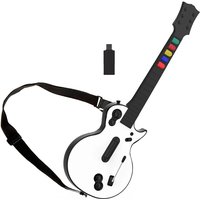 DOYO PC Guitar Hero Wireless Legends Rock Dongle Adapter Bundle for omputer Windows/MacPlaystation 3 Guitar Hero Rock Band