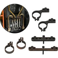K336GC EC160e OD 12mm Cylinder Hose Clamp Kit for 1/14 Huina Kabolite Double e E111 RC Hydraulic Excavator Parts