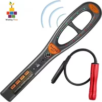 Raksa 021 Wireless Car GPS Tracker Detector Dual-Channel RF Magnetic Signal Scanner Black Color