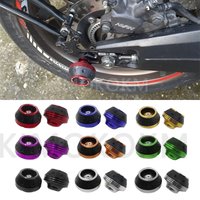 2pcs/set Universal Motorcycle Accessories Wheel Protection Crash Pad Crash Protectors Motocross Falling Front Fork Slider Cup