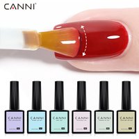 CANNI Hema Free Base Coat High Glossy Diamond Topcoat Long Wear Reinforce Gel Dehydrator Primer Semi Permanent Nail Tip Glue