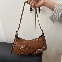 Vintage Underarm Handbag Fashionable Motorcycle Shoulder Bag Punk Style Casual Crossbody for Hot Girl Night Out Daily
