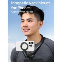 Ulanzi MG14 Magnetic Magsafe Neck Phone Mount for Iphone 16 15 Android Phones for Gopro Insta 360 DJI Action Cameras Accessories