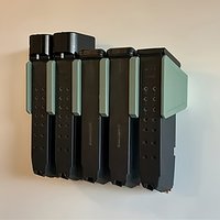 Tactical Style Magazine Storage Rack Military Enthusiast Home Desk Decor Organizer For Display Bookshelf Man Cave Gift