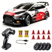 New 1: 24 Speed Four-wheel Drive RC Drift Remote Control Car 2.4G Remote Control Racing Car Children Electric Toy Christmas Gift