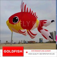 HFLY KITE NEW ARRIVAL goldfish 5M 7M KITE PENDANT LINE LAUNDRY SOFT INFLATABLE