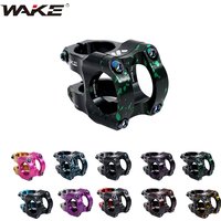 AliExpress wake Wake MTB Power Bike Stem Short 35mm Mountain Bicycle Bridge Handlebar Adjustable Stem Riser 31.8 Cycling Road Bike