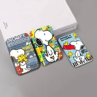 Cartoon S-Snoopys Unisex Work ID Card Holder Lanyard Badge Holders Business Exhibit School Strap Neck Hang