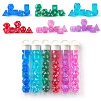 Moonstone 10mm Mini DND Dice Set for MTG RPG Dungeons and Dragons Role Playing Game, Assorted Colors Available