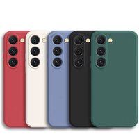 2025 New colour Liquid Silicone Case For Samsung Galaxy S20 S21 S22 S23 S24 S25 s26 UItra Plus S21 S23FE Shockproof Holder Cover