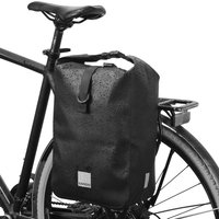 Cycling Bicycle Bike Rear Seat Trunk Bag Large Capacity Outdoor Sports Pouch Rack Panniers Shoulder Handbag Reflective Rear Bag