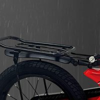 Kids Bike Rear Cargo Rack Steel Pannier Mount Shelf for Cycling Carrier Accessories Storage