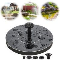 Solar - Operated Floating Pumps in 13, 16, 18cm Sizes: Ideal for Bird Baths, Garden Outdoor Water Pool and Pond Ornamentation