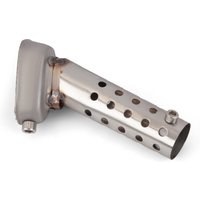57mm*40mm Motorcycle Exhaust Muffler Escape DB Killer Adjustable Silencer Reduce Noise Sound Eliminator for 370mm/470mm/570mm Mu