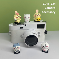 Cute Xiao Ba Hot Shoe Cover for Leica Q2 Fuji X100V X-T5 Sony ZV-1 Canon EOS R5 Nikon Z5 Camera Accessories