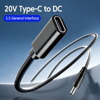 Type C To DC Power Boost Cable 5V/9V/12V/15V/20V Boost Line USB C To DC 55*21mm Jack Connector For Wifi Router Mini Fan Speaker