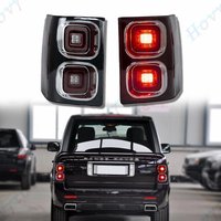 Pair LED Taillights For Land Rover Range Rover L322 Vogue HSE 2002 2003 2004-2012 Taillamp Rear Lamp Brake Fog Turn Signal Light