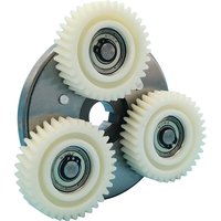 AliExpress NONE 35T Oblique Gear 47.3x13mm Nylon Helical Gears With 608z Bearings E-Bike Planet Gear and 88mm Clutch For Hub Motor Parts