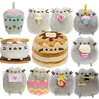 HOT 15CM Plush Toy Kawaii Angel Cat Cartoon Plush Fill Animal Doll Potato Chip Ice Cream Pizza Cat Gifts Birthday