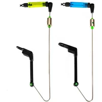 Car Fishing European Carp Fishing Alarm Swing Signal Sea Pole Stainless Steel Receiver Fishing Gear 2Color Fishs Equipment