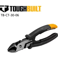 TOUGHBUILT TB-H3-30-06 6" General Purpose Labor Saving Diagonal Cutting Pliers Hinge Hole Pliers Head Cutting Wires Hand Tool