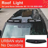 Urban Style Top Light for Land Rover Defender 90 110 130 2020-2026 Roof Spoiler Lamp Wireless Remote Control Exterior Decoration