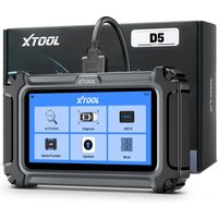 XTOOL D5 Auto-OBD2-Scanner Diagnosegerät ABS SRS Getriebe Motorfehlercodeleser mit 10+ Reset-Funktionen ABS-Entlüftung EPB Drosselklappen-Neulernfunktion Scan-Tool 5-System-Diagnosegerät für Autos mit