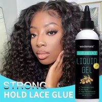 Clear Liquid Gold Lace Wig Glue For Bald Cap Beginner Friendly Strong Hold Lace Adhesive Gel Hair Bond And Wig Cap Easy To Apply