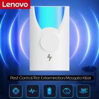 Lenovo Ultrasonic Electronic Mosquito Repellent Type-C Charging Portable Intelligent Fully Automatic Mosquito Control Device