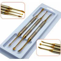 Dental Implant Periosteal Elevator Set Separator Splitter Tool for Reflecting Retracting Titanium Tissue Surgical Instrument