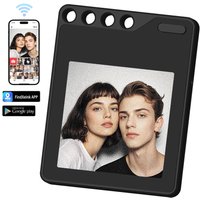 PhotoTag E Ink Bluetooth Tracker Tag Works with Apple Find My Smart Anti-lost Device Wireless Charging Pet Animal Tracker