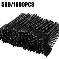 500/1000 brosses applicatrices pour cils, brosses à mascara en gros, brosses pour extensions de cils, brosses à sourcils, outils de beauté