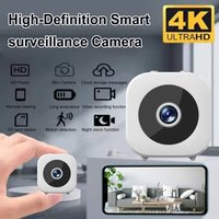 Wireless Security Camera with Bluetooth Connection Compact Design Supports SD Card and 100 Minutes Battery Life for Surveillance