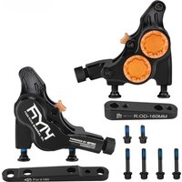 AliExpress MEROCA IIIPRO road bike flat-mounted oil disc brake CNC four-piston flat handlebar hydraulic brake caliper Bicycle accessories