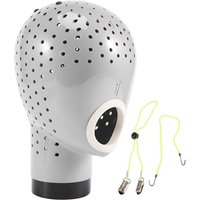 L60A Wig Dryer Head With Clamp Holder Mannequin Head Anti-Melt Plastic For Hair Drying Manikin Head