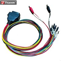 OBD2 Diagnostic Adapter ECU Universal Connection Cable ECU Pinout 12V Switch Included-N29R OBD Breakout Tricore Interface Cable