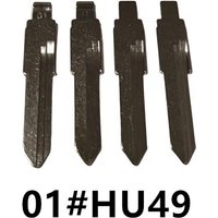 LISHI HU49 #01 Car Key Blade For VW Volkswagen Golf Santana Jetta For Audi 100 Key Uncut Blank Car-styling