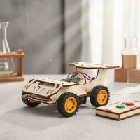 DIY Remote Control Car Kit Hands-on Learning Remote Control Vehicle Kit Develops Problem-Solving Skills RC Car Building Set for