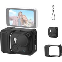 For Insta360 GO Ultra Soft Silicone Protective Case Action Camera Cover with Lanyard Anti-Scratch Shockproof Skin Silicone Cover