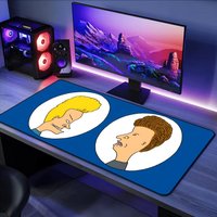 Beavis And Butthead Mouse Pad Gaming Mouse Pad XXL, Non-Slip, Smooth Surface for Gaming and Office Desk Use