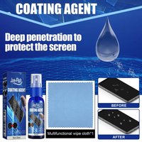 30ml Screen Coating Agent Mobile Phone Screen Cleaner Set Glass Hydrophobic Oleophobic Liquid Anti-Scratch Anti-Fingerprint
