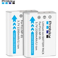 2200mAh NP-95 NP 95 NP95 Battery For FUJIFILM NP-95 F30 F31 F30fd F31fd 3D W1 X100T X100S X100 X-S1 3DW1