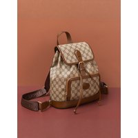 Faionable Leather Double oulder Bag Women's Travel Bapa MK NE New 2026 Sli Unique Small Cro Bag Commuter Square